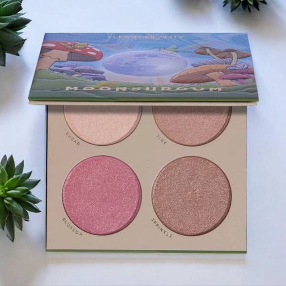 Lunar beauty Other - Moon Prism Blush Palette - Pink and Brown Shades
